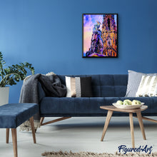 Cargar imagen en el visor de la galería, Pintar por números Estatua de Edimburgo Figured'Art Intermedio Novedades Ciudades Paisajes