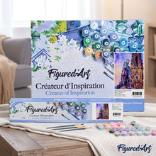 Cargar imagen en el visor de la galería, Pintar por números Estatua de Edimburgo Figured'Art Intermedio Novedades Ciudades Paisajes