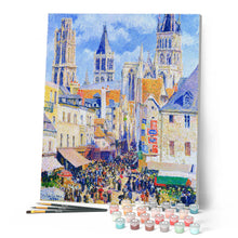 Cargar imagen en el visor de la galería, Rue de l'épicerie, Rouen - Camille Pissarro