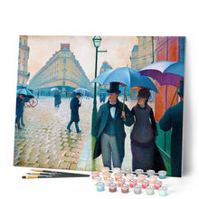Cargar imagen en el visor de la galería, Rue de Paris, Tiempo de lluvia - Gustave Caillebotte