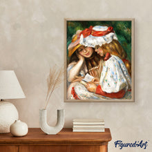 Cargar imagen en el visor de la galería, Lectura de chicas jóvenes - Renoir