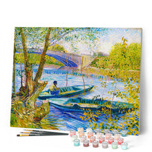 Cargar imagen en el visor de la galería, Pesca en primavera, Pont de Clichy - Van Gogh