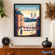 Cargar imagen en el visor de la galería, Póster de viaje Orleans