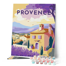 Cargar imagen en el visor de la galería, Póster de viaje Provenza