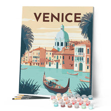 Cargar imagen en el visor de la galería, Póster de viaje Venecia