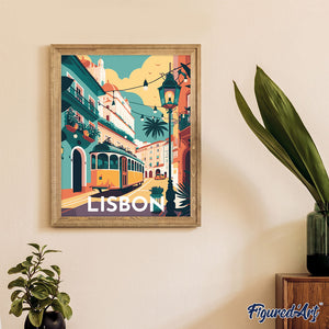 Póster de viaje Lisboa