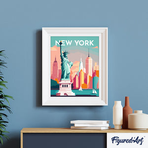 Póster de viaje Nueva York