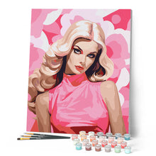 Cargar imagen en el visor de la galería, Diva Rubia en Rosa