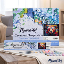 Cargar imagen en el visor de la galería, Oso Abstracto Colorido