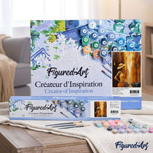 Cargar imagen en el visor de la galería, Mujer Art Deco en la ciudad