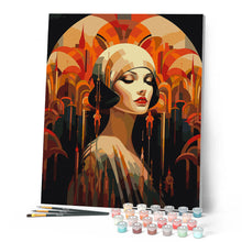 Cargar imagen en el visor de la galería, Mujer Art Deco