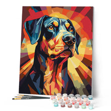 Cargar imagen en el visor de la galería, Perro Art Deco