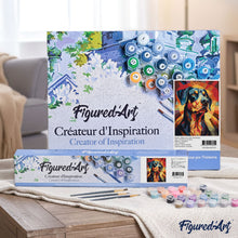 Cargar imagen en el visor de la galería, Perro Art Deco