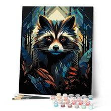 Cargar imagen en el visor de la galería, Mapache Art Deco