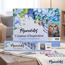 Cargar imagen en el visor de la galería, Búho Colorido en Flor