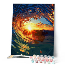 Cargar imagen en el visor de la galería, La Ola y el Atardecer