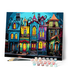 Cargar imagen en el visor de la galería, Casas Góticas Coloridas