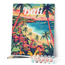 Cargar imagen en el visor de la galería, Póster de Viaje Bali