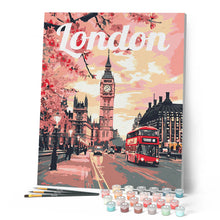 Cargar imagen en el visor de la galería, Póster de Viaje Londres en Flor