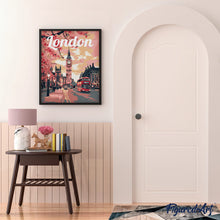 Cargar imagen en el visor de la galería, Póster de Viaje Londres en Flor