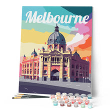 Cargar imagen en el visor de la galería, Póster de Viaje Melbourne