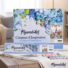 Cargar imagen en el visor de la galería, Póster de Viaje París en Flor