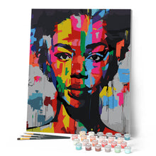 Cargar imagen en el visor de la galería, Arte Callejero de Chica Colorida