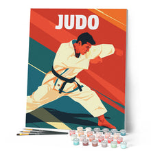 Cargar imagen en el visor de la galería, Póster Deportivo de Judo