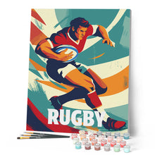 Cargar imagen en el visor de la galería, Póster Deportivo de Rugby