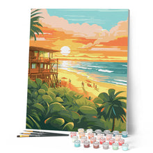 Cargar imagen en el visor de la galería, Club de playa al atardecer