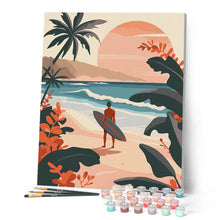 Cargar imagen en el visor de la galería, Olas en la tarde