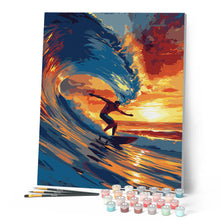 Cargar imagen en el visor de la galería, Surfeando la gran ola