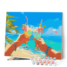 Cargar imagen en el visor de la galería, Brindis en la playa