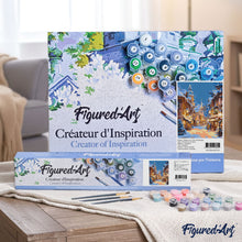 Cargar imagen en el visor de la galería, Pueblo navideño iluminado