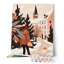 Cargar imagen en el visor de la galería, Paseo invernal en el pueblo