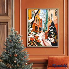 Cargar imagen en el visor de la galería, Callejón invernal en la ciudad