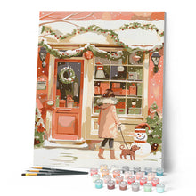 Cargar imagen en el visor de la galería, Paseo navideño con perro
