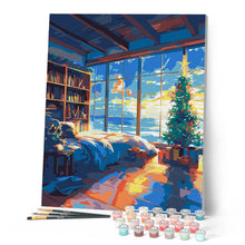 Cargar imagen en el visor de la galería, Habitación navideña junto a la playa