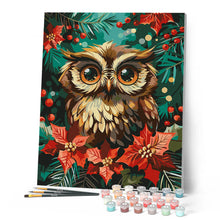 Cargar imagen en el visor de la galería, Búho navideño