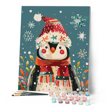 Cargar imagen en el visor de la galería, Pingüino navideño