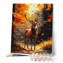 Cargar imagen en el visor de la galería, Ciervo majestuoso en otoño