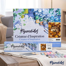 Cargar imagen en el visor de la galería, Erizo en las hojas de otoño