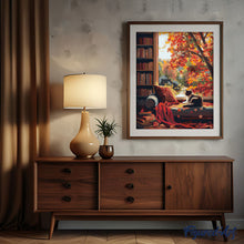 Cargar imagen en el visor de la galería, Vista otoñal del gato