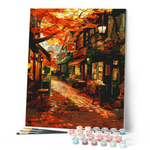 Cargar imagen en el visor de la galería, Calle del café en otoño