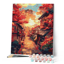 Cargar imagen en el visor de la galería, Calle de otoño en Kioto