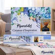 Cargar imagen en el visor de la galería, Dama otoñal inspirada en Van Gogh