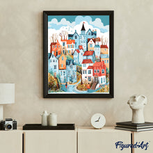 Cargar imagen en el visor de la galería, Pueblo de Ensueño Azul