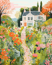 Cargar imagen en el visor de la galería, Pintar por numeros Figured'Art - Villa de Jardín