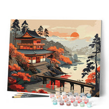 Cargar imagen en el visor de la galería, Vista Vintage de la Pagoda