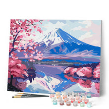 Cargar imagen en el visor de la galería, Monte Fuji y Lago de Sakura